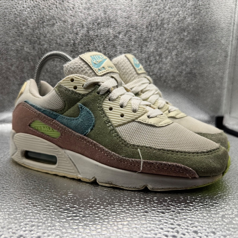 Size 6.5 Nike Air Max 90 SE Sun Club Womens Multi Good DX3380-100 Sneaker